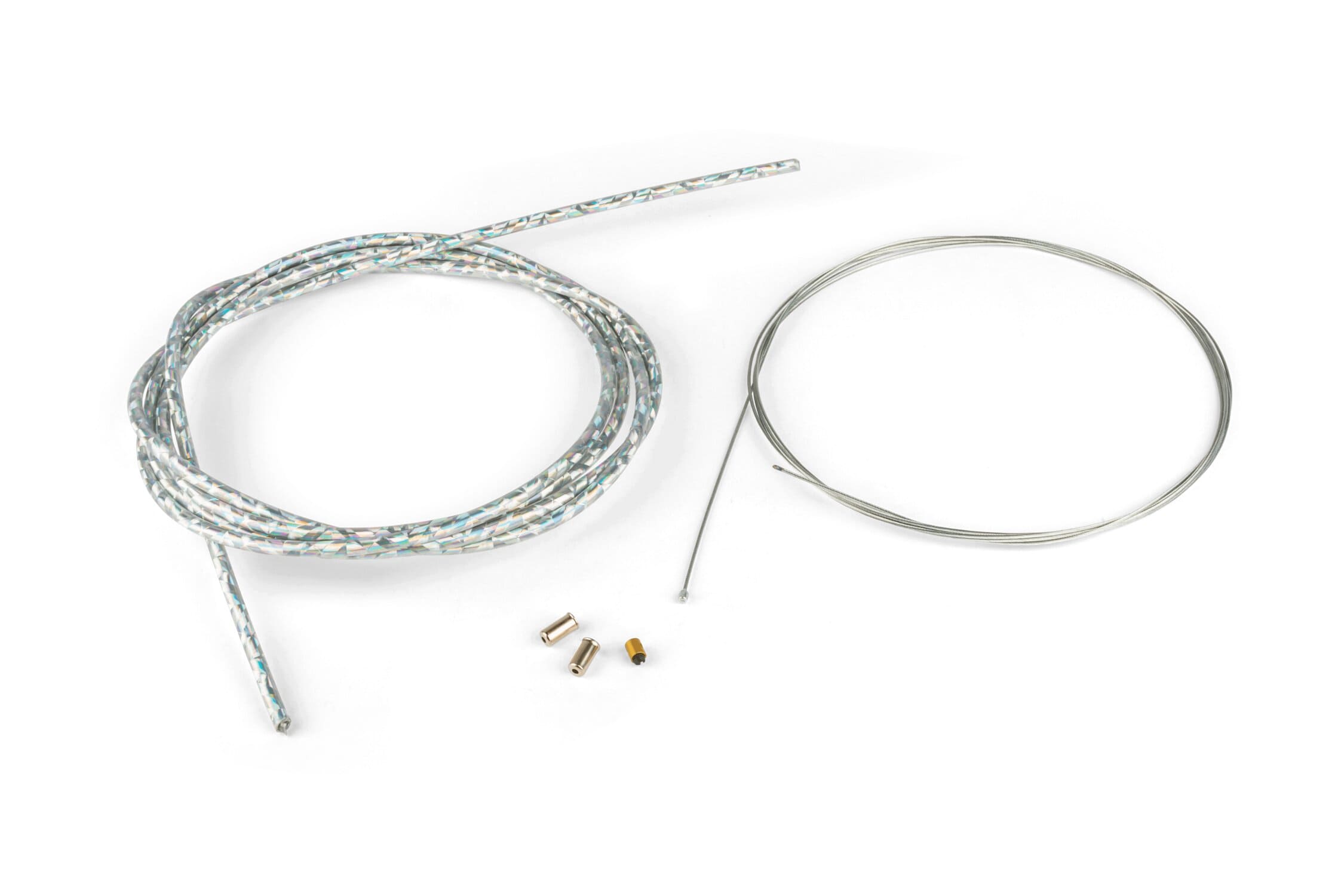 MF89.30015/LC Kit cavo gas universale 1,2mm x 2 metri Motoforce Racing Lazer chrome, COD: MF89.30015/LC