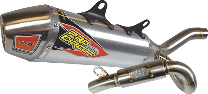 PC-0152245G Scarico completo KTM SX-F 450 / Husqvarna FC 450 Pro Circuit Acciaio inox T6 / alluminio 2023, COD: PC-0152245G