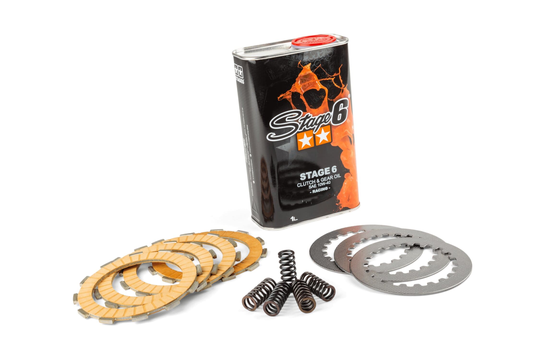 MS-PKMS6EMB23/3 Kit Frizione + Olio Trasmissione Stage6 Derbi Euro2 / Euro3, COD: MS-PKMS6EMB23/3
