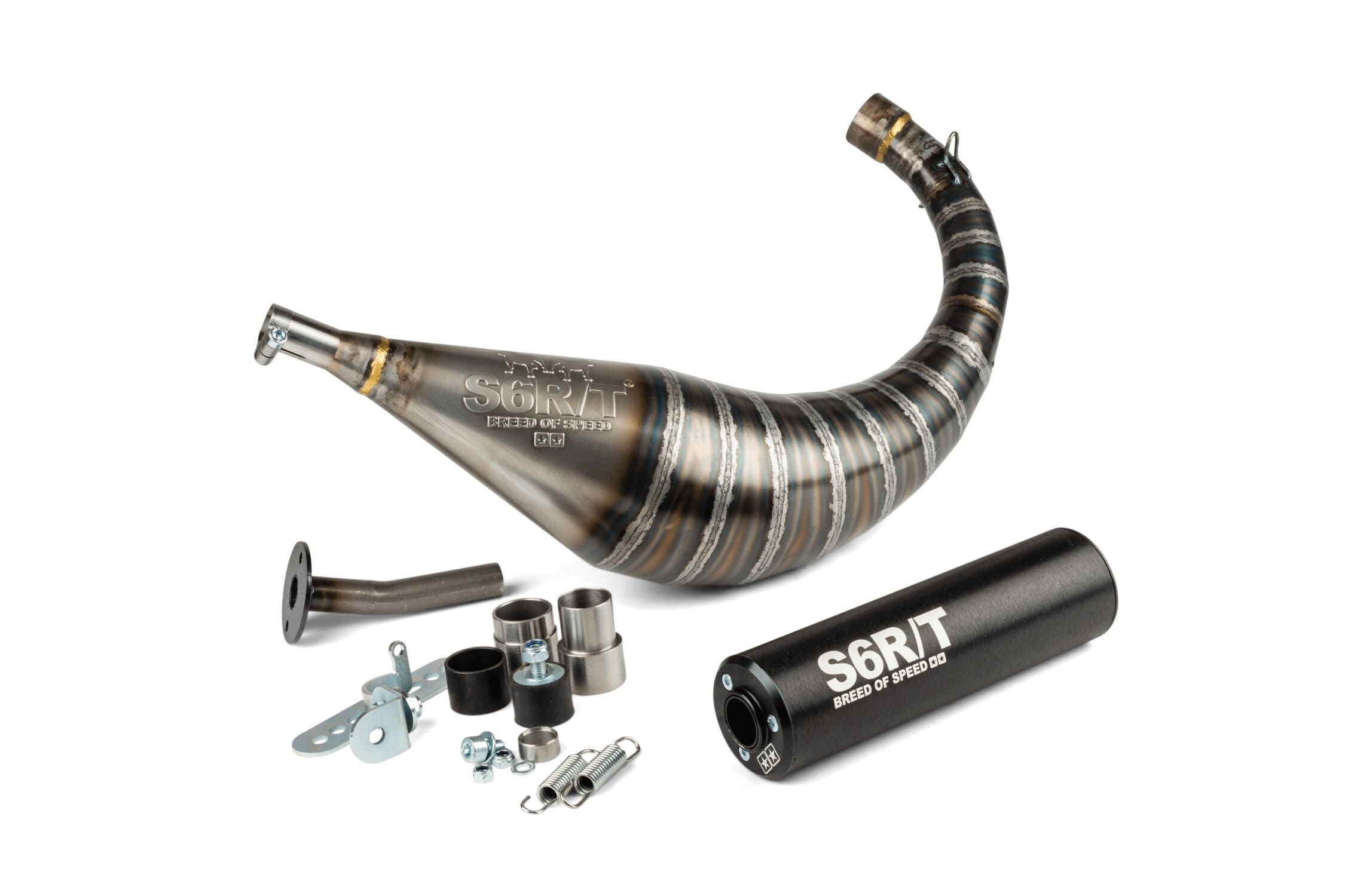 S6-96188751/BK Scarico Stage6 R/T 70 - 80 nero AM6, COD: S6-96188751/BK