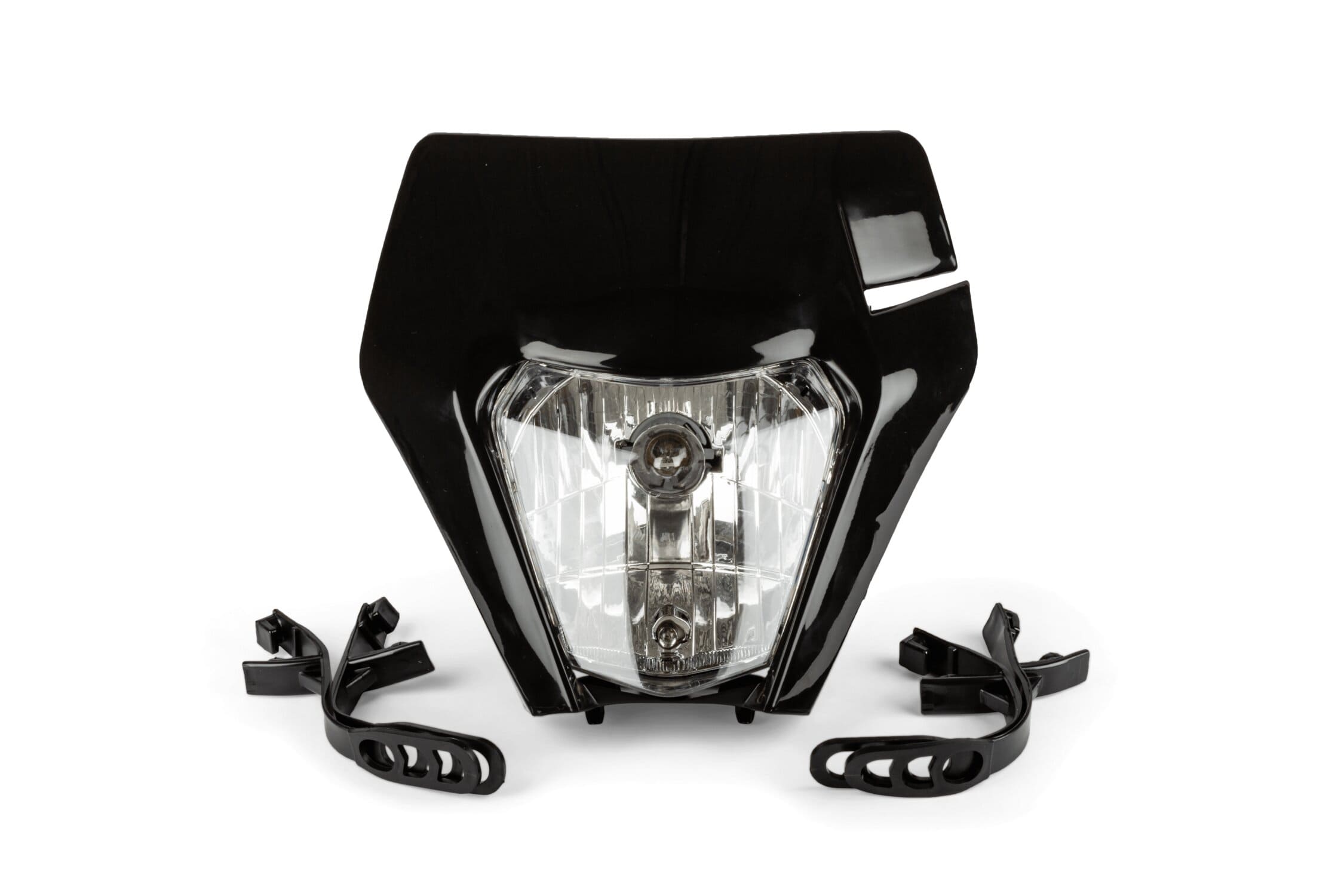 str-599.15/bk faro / mascherina faro tipo ktm exc nero, COD: STR-599.15/BK