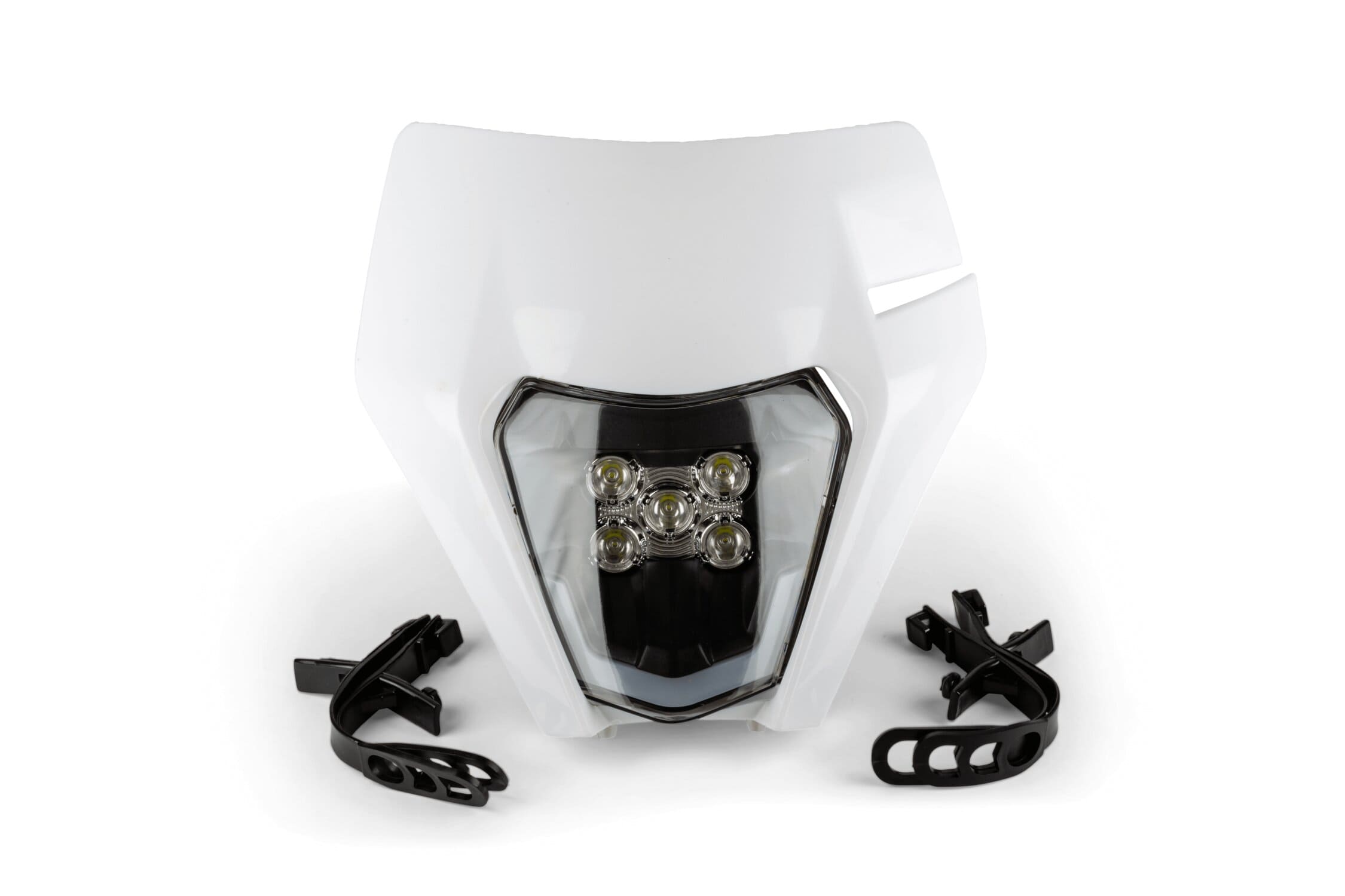 STR-599.16/WH Faro / Mascherina faro LED tipo KTM tipo KTM EXC Bianco, COD: STR-599.16/WH