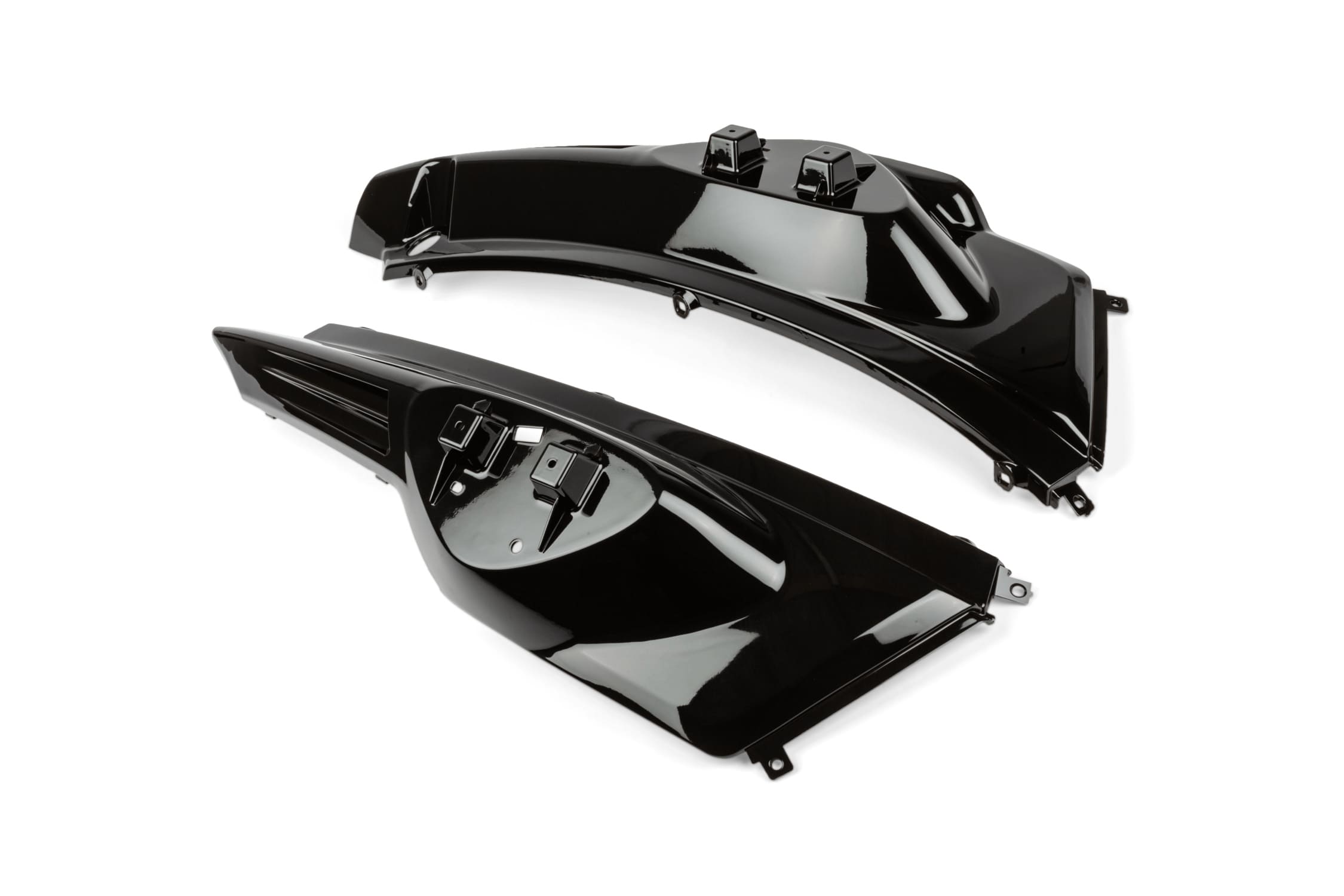 STR-985.04/BK Fianchetti posteriori nero Yamaha Slider / MBK Stunt