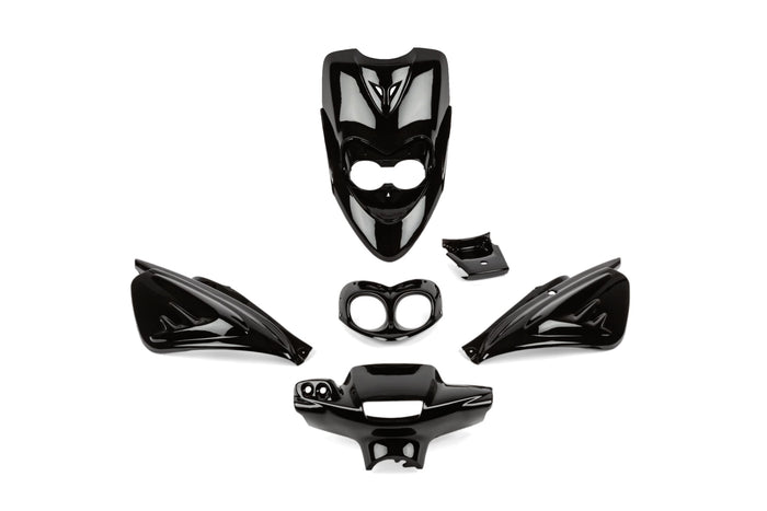 STR-989/BK Kit carena 6 pezzi nero Yamaha BWs Next, COD: STR-989/BK