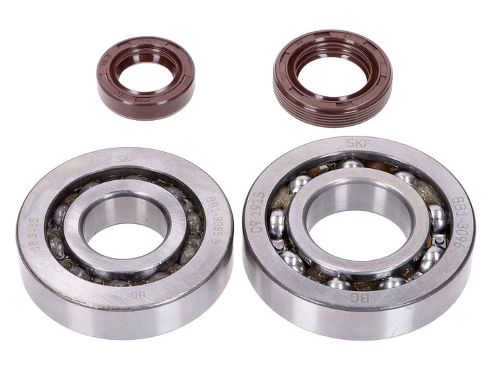 NK104.26 Set cuscinetti HD e paraoli FKM albero motore Naraku Kymco / SYM orizzontale, COD: NK104.26