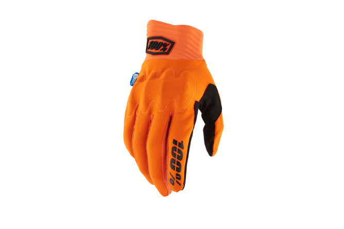 HDP-33307539 Guanti cross 100% Cognito Shock arancione fluo S - Billaricambi SRLS