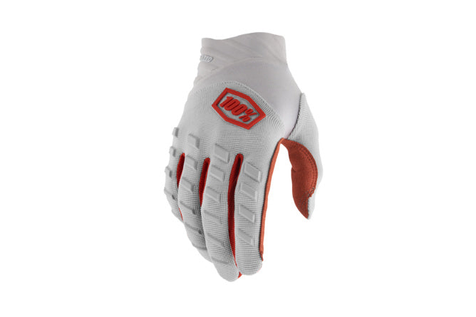 HDP-33307496 Guanti cross 100% Airmatic argento chiaro M - Billaricambi SRLS