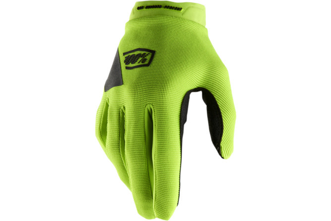 HDP-33310218 Guanti cross femme 100% Ridecamp giallo fluo/nero XL - Billaricambi SRLS