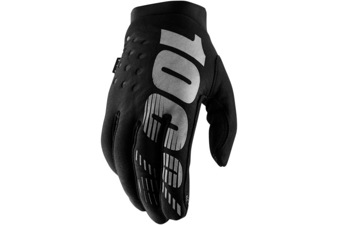 HDP-33305720 Guanti cross 100% Brisker nero XXL - Billaricambi SRLS