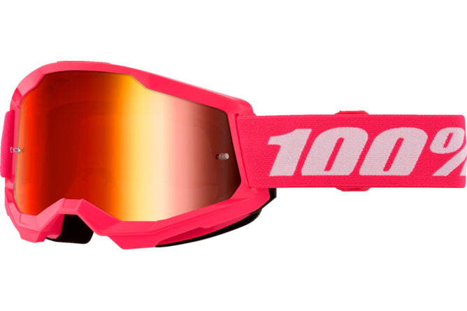 HDP-26013494 Maschera cross 100% Strata 2 rosa specchio rosso - Billaricambi SRLS