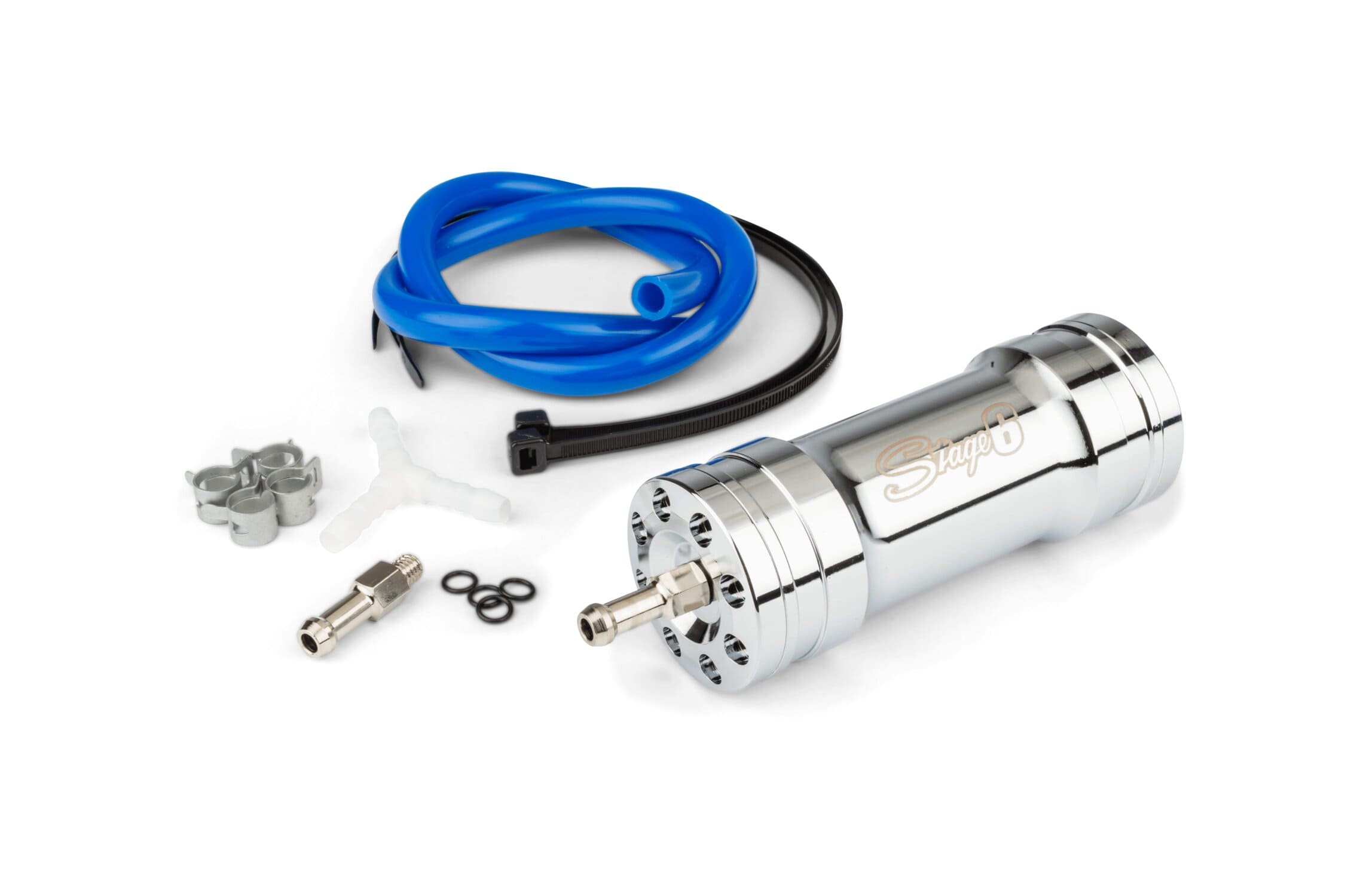 S6-38001CR Compensatore Fluidi Stage6, cromo, incl. Set di Montaggio, COD: S6-38001CR
