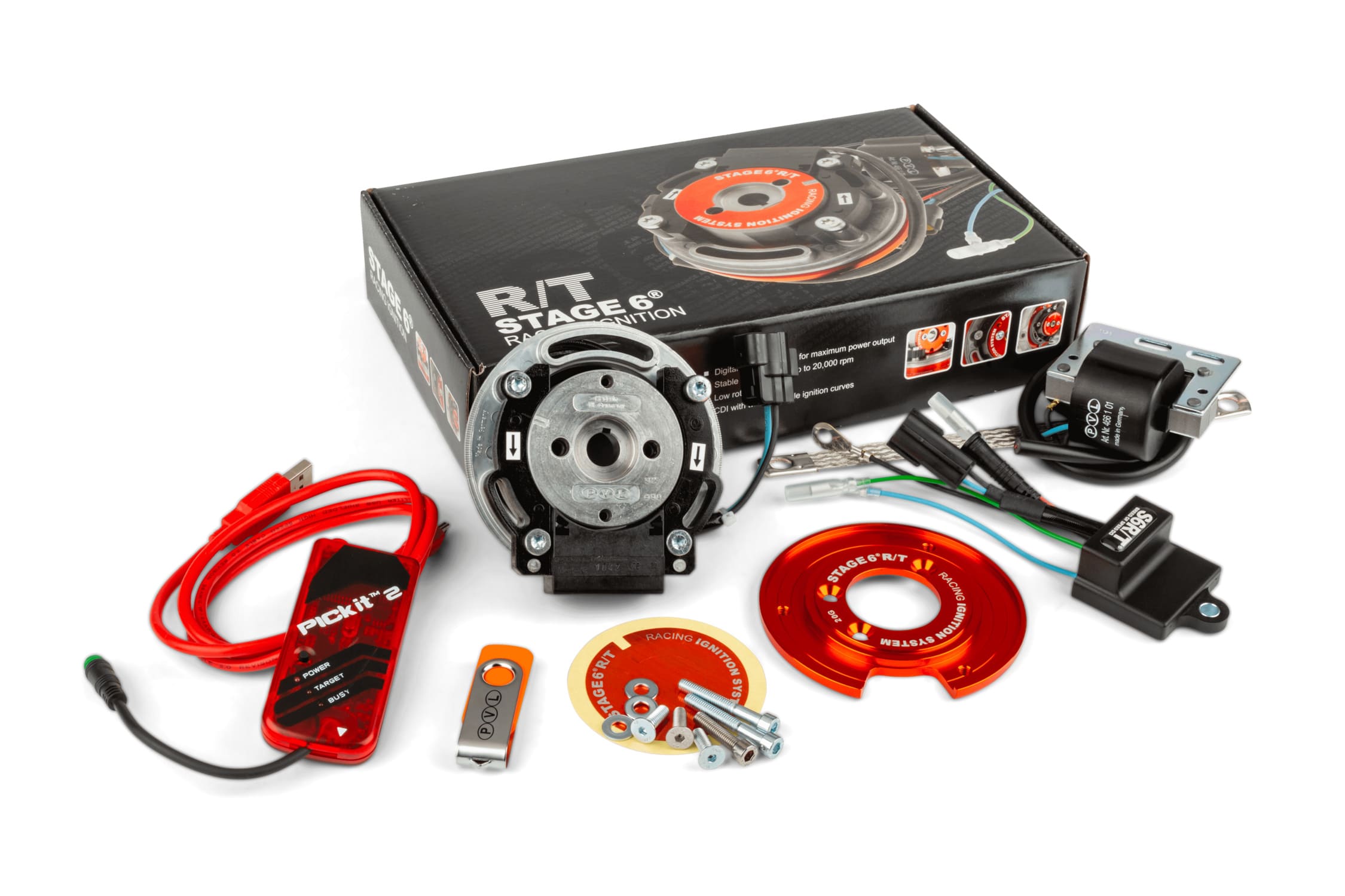 s6-4514001/kr accensione programmabile piaggio zip stage6 r/t mk2 by pvl, COD: S6-4514001/KR
