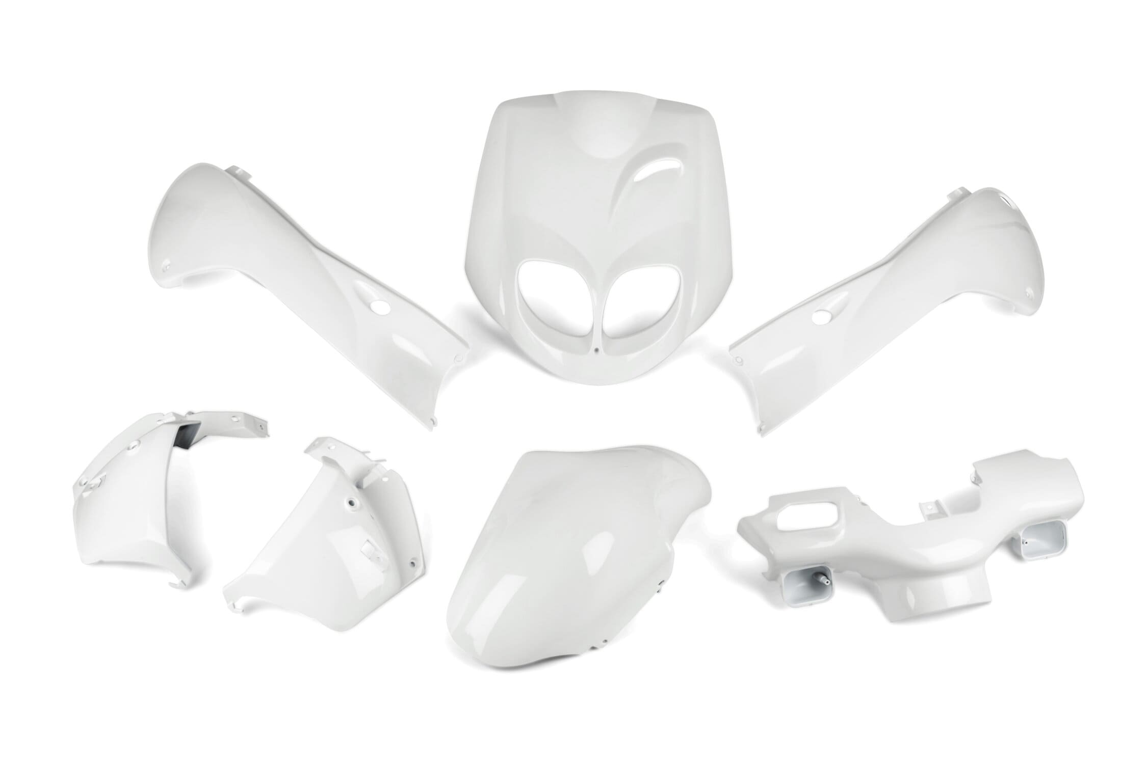 STR-935/WH Kit carena 7 pezzi bianco Peugeot Trekker, COD: STR-935/WH