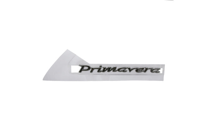 OE-PIA1B000942 Emblema cromato 153x14mm Vespa Primavera - Billaricambi SRLS