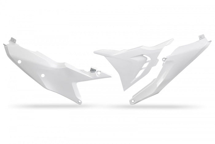 UF-KT05021-042 Plastiche laterali forate UFO KTM SX / SX-F 2023 bianco, COD: UF-KT05021-042