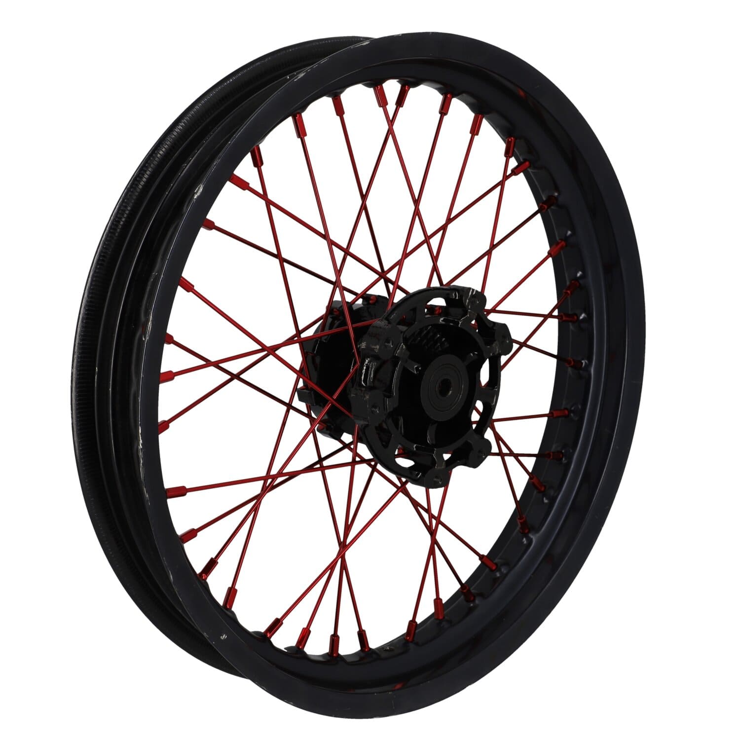 CGN521090 Raggi cerchio posteriore Derbi Senda Doppler Rosso L. 195mm x18 e L. 199mm x18, COD: CGN521090