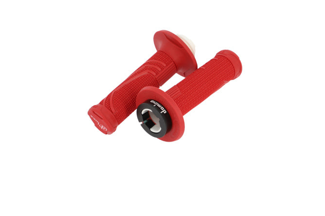 CGN527465 Domino D-lock Grips Red