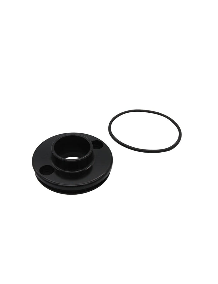 KR605F Terminale silenziatore KRM 70 - 90 alluminio nero, COD: KR605F