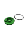 KR613F Terminale silenziatore KRM 70 - 90 alluminio verde, COD: KR613F