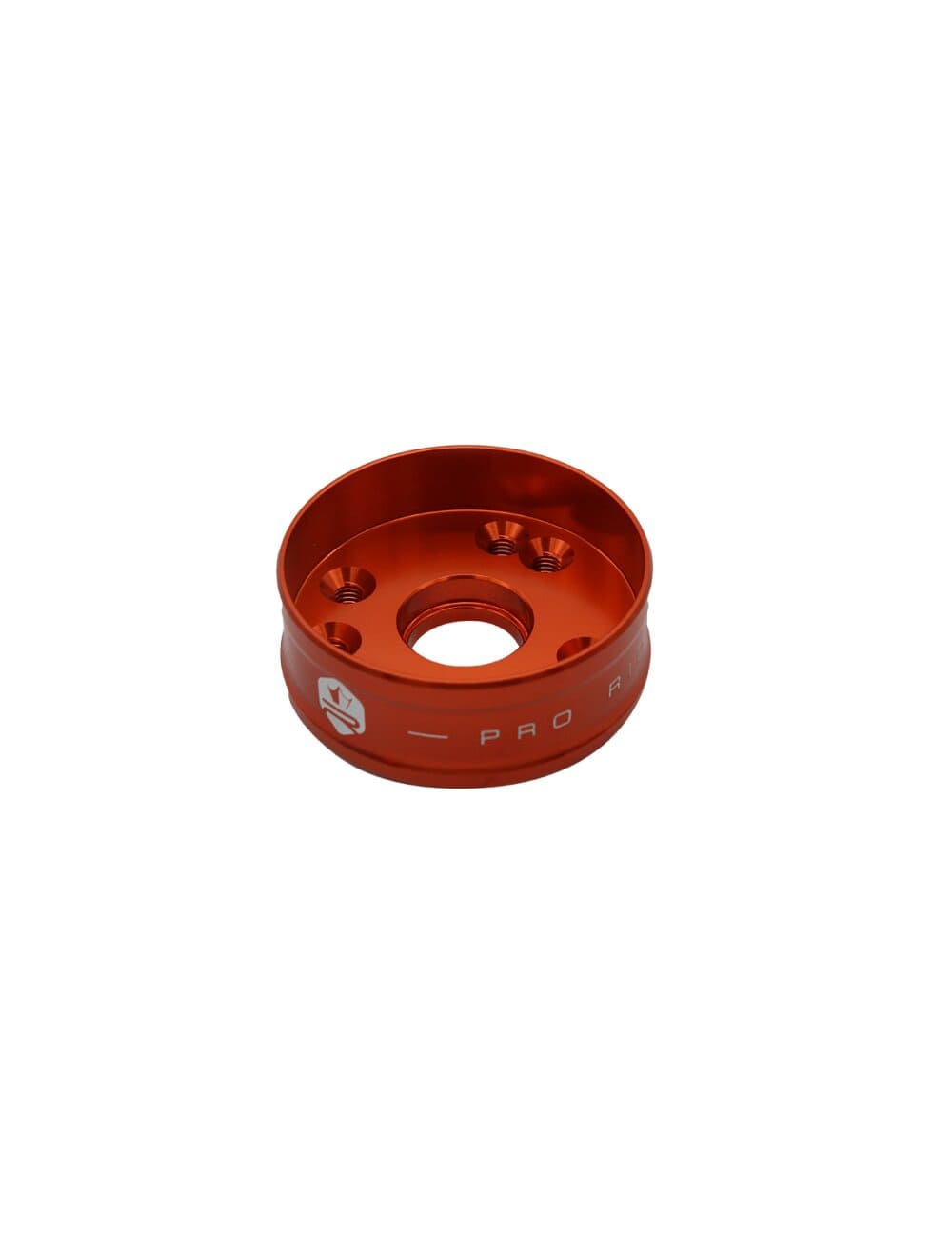 KR618F Terminale ingresso silenziatore KRM 70 - 90 alluminio arancione, COD: KR618F