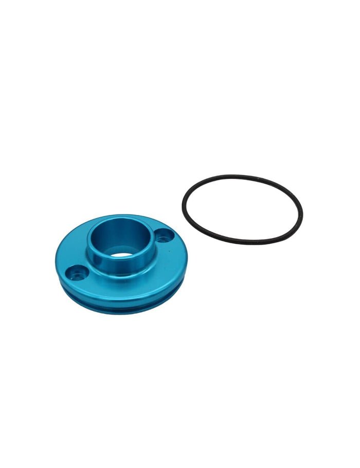 KR619F Terminale silenziatore KRM 70 - 90 alluminio turchese, COD: KR619F