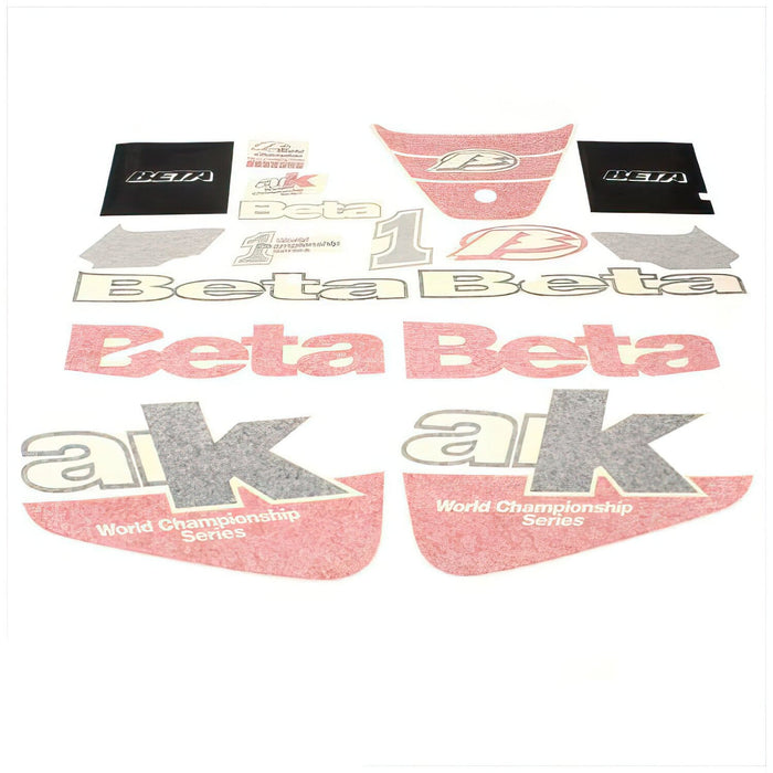 OE-BET13.31608.8.00 Set di adesivi nero / argento Ark LC