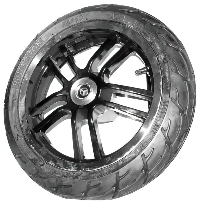 OE-PEU775011N Ruota anteriore nera Peugeot Speedfight 3 4T, COD: OE-PEU775011N