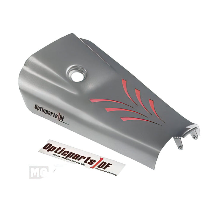 SP-14510S Coperchio vano batteria Yamaha Aerox / MBK Nitro argento