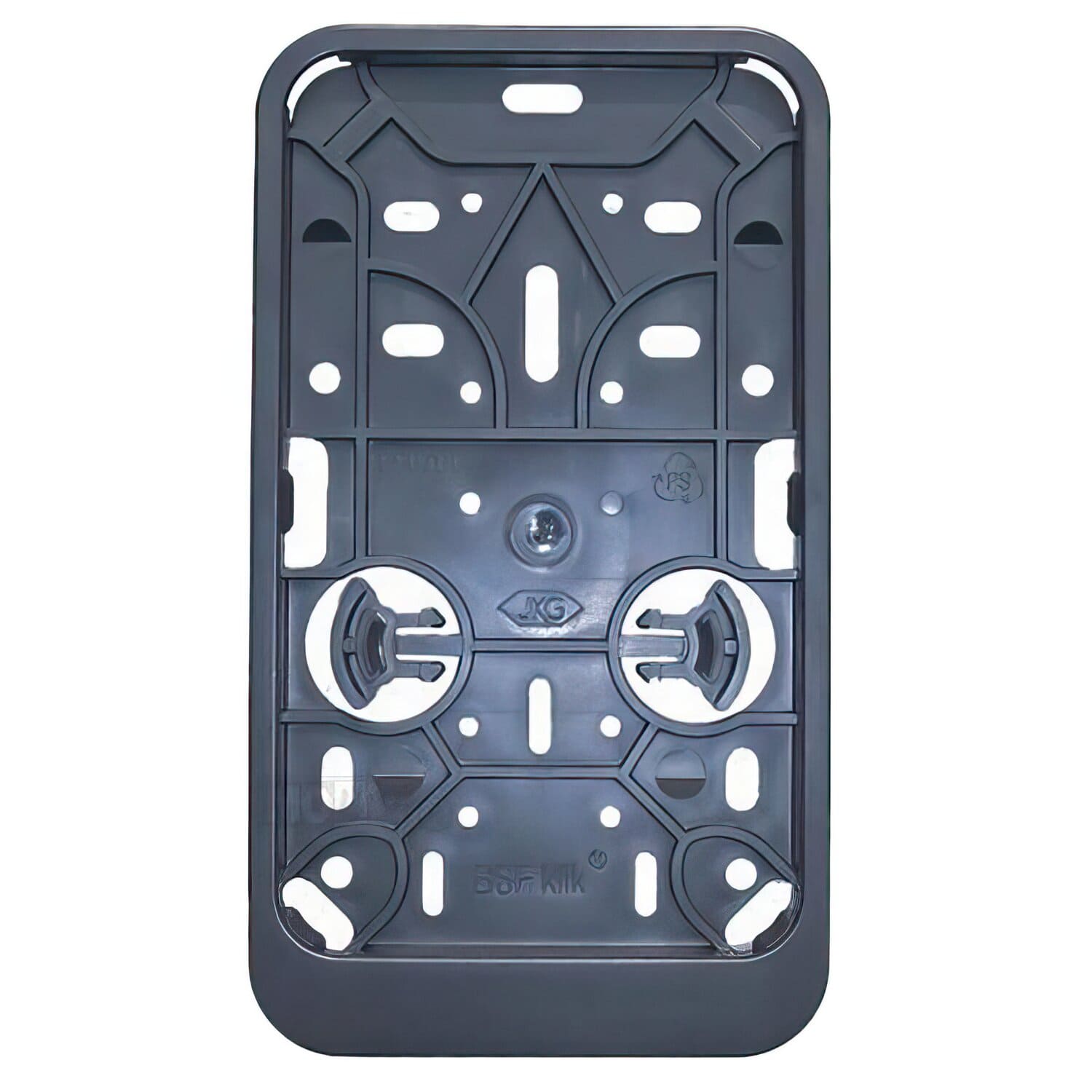 SP-86793 Portatarga verticale 100 x 175 nero, COD: SP-86793