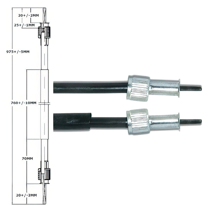 SP-88604 Cavo contachilometri Peugeot V-Clic, COD: SP-88604
