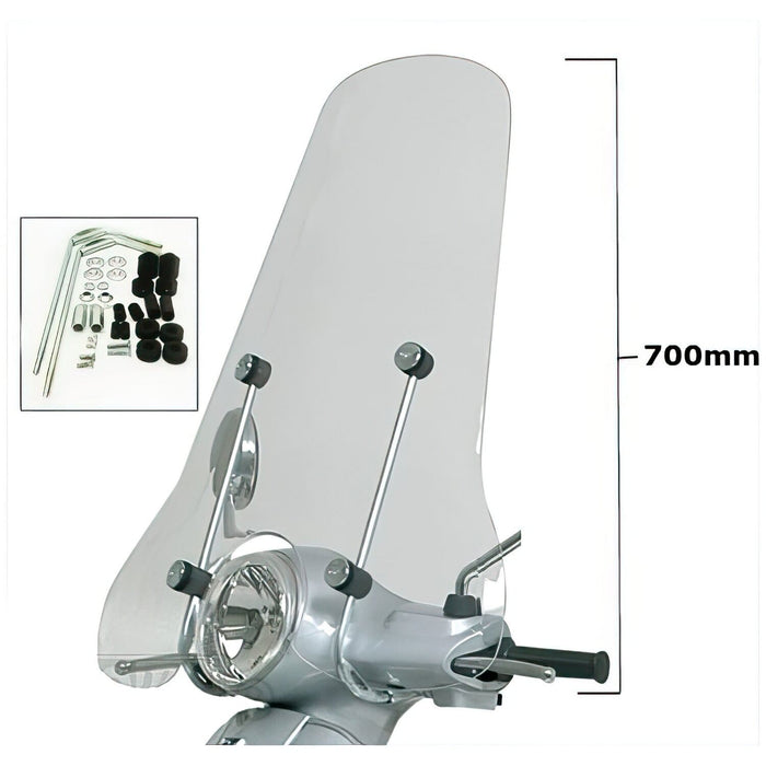 SP-91070 Parabrezza Piaggio Vespa LX 50-125 H700, COD: SP-91070
