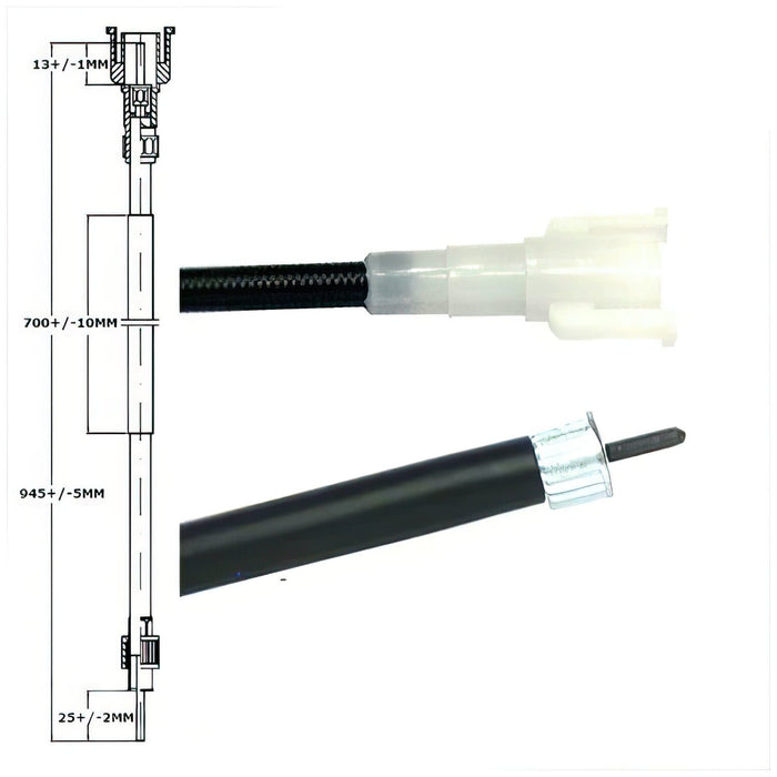 SP-91409 Cavo contachilometri Rieju RR / Derbi Easy, COD: SP-91409