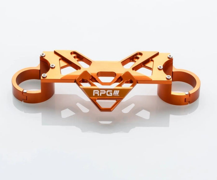 Guida forcella centrale piastra tripla per steli forcella RPG / Yamaha Aerox