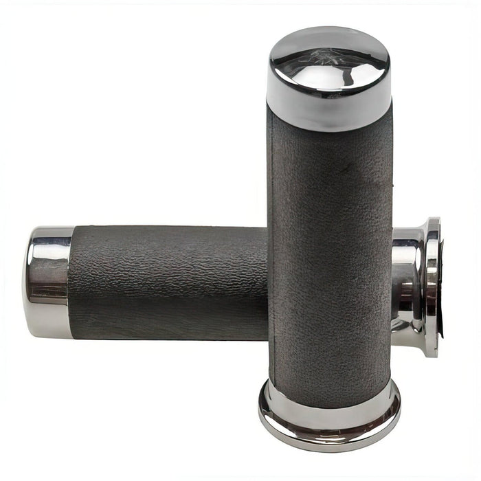 SP-94267 Manopole Chopper PVC cromato D= 25mm / 27mm L= 137mm
