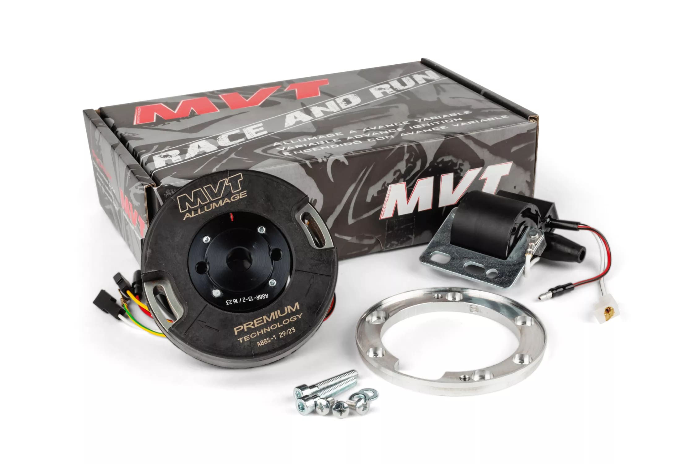 MVT-PREM12 MVT “Premium” Internal Rotor Ignition with LED Coil, Minarelli AM6 (before 2003)