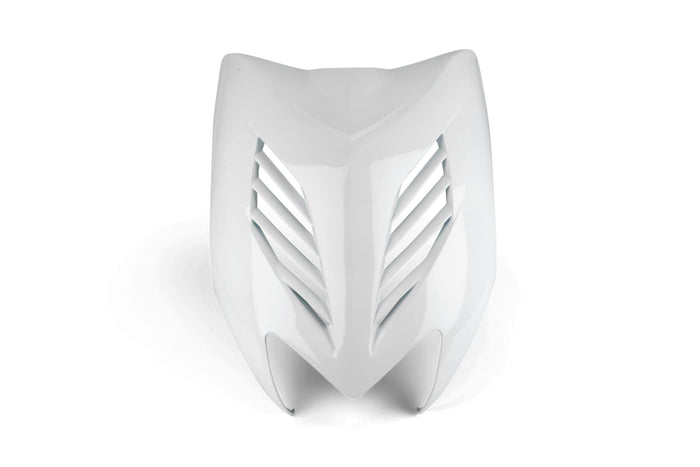 str-902.22/wh mascherina faro yamaha aerox fino 2013 new design bianco, COD: STR-902.22/WH