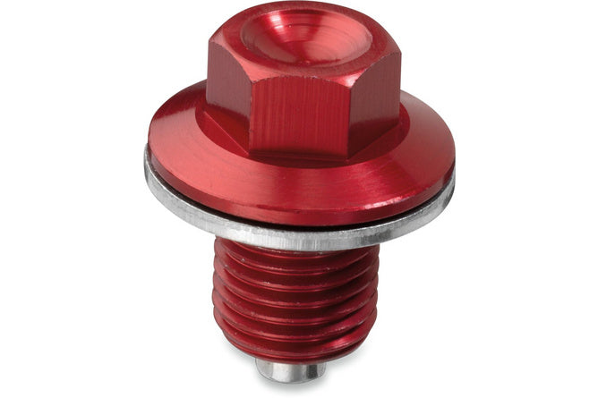 MR09200039 Vite Spurgo Olio magnetico Moose Racing rosso Yamaha