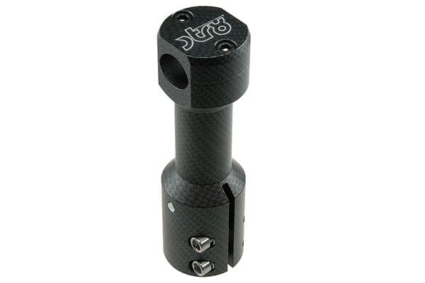 STR-005.06/CA STR8 Mozzo per Manubrio, MBK Booster / Yamaha BW´s, real look carbonio, COD: STR-005.06/CA