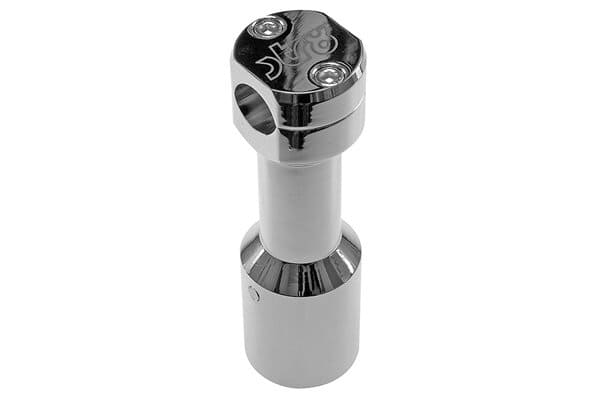 STR-005.06/CR STR8 Mozzo per Manubrio, MBK Booster / Yamaha BW´s, cromo vero, COD: STR-005.06/CR