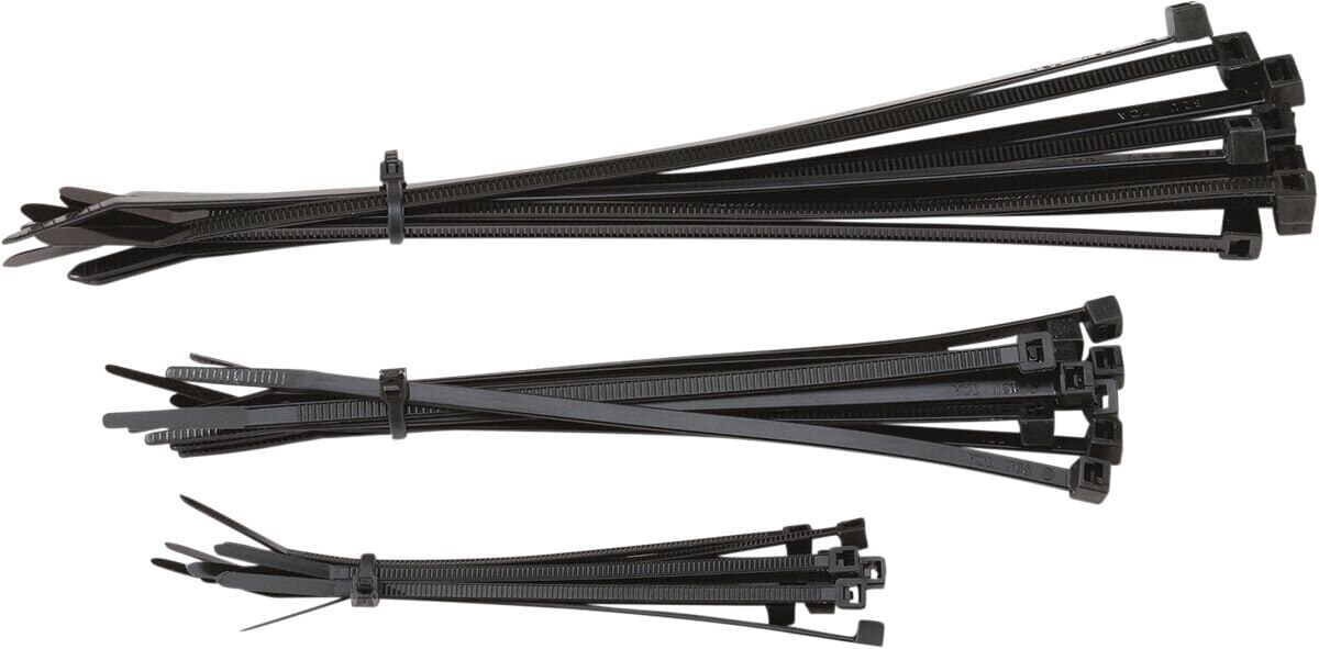 MR24040587 Fascette cavi 10cm / 15cm / 20cm nero (x30), COD: MR24040587