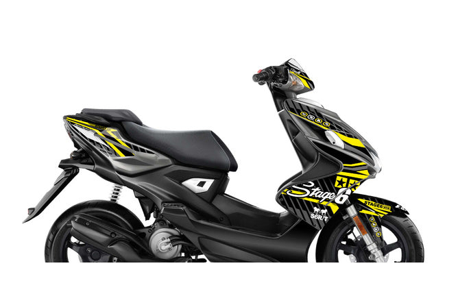 S6-056602.2/YE Kit deco Yamaha Aerox dopo 2013 Stage6 Giallo, COD: S6-056602.2/YE