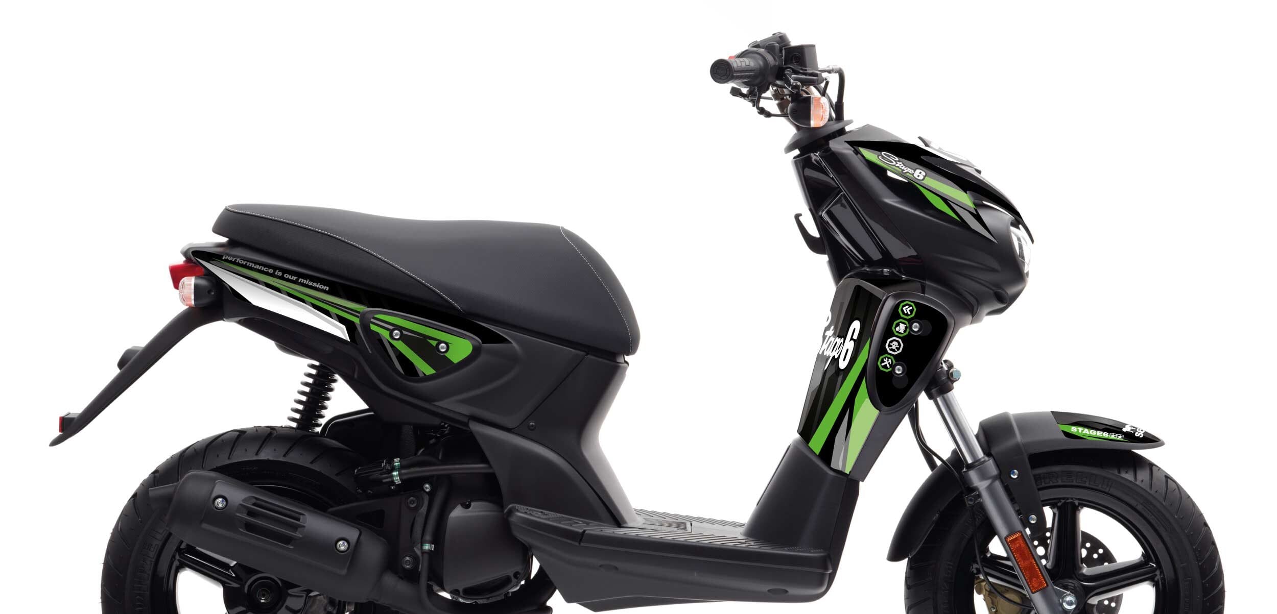 S6-056802.2/GR Kit deco Yamaha Slider Stage6 Verde