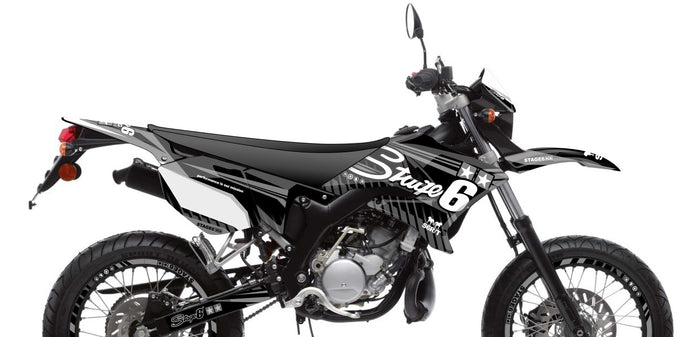 S6-058801.2/BK Kit deco Yamaha DT 50 Stage6 Nero, COD: S6-058801.2/BK