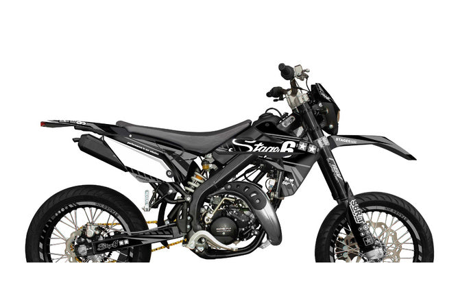 S6-058802.2/BK Kit deco Rieju MRT 2009 - 2021 Stage6 Nero