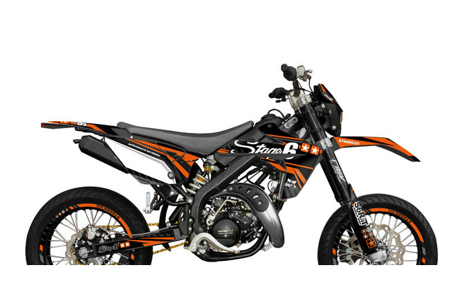 S6-058802.2/OR Kit deco Rieju MRT 2009 - 2021 Stage6 Arancione, COD: S6-058802.2/OR