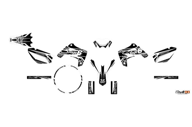 S6-058802.2/WH Kit deco Rieju MRT 2009 - 2021 Stage6 Blanc