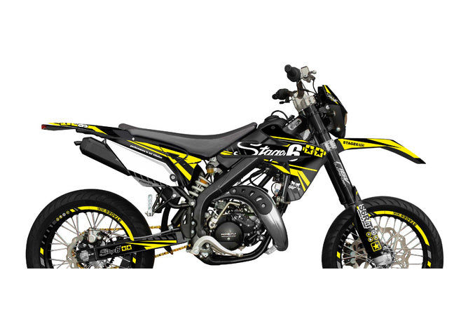 S6-058802.2/YE Kit deco Rieju MRT 2009 - 2021 Stage6 Giallo, COD: S6-058802.2/YE