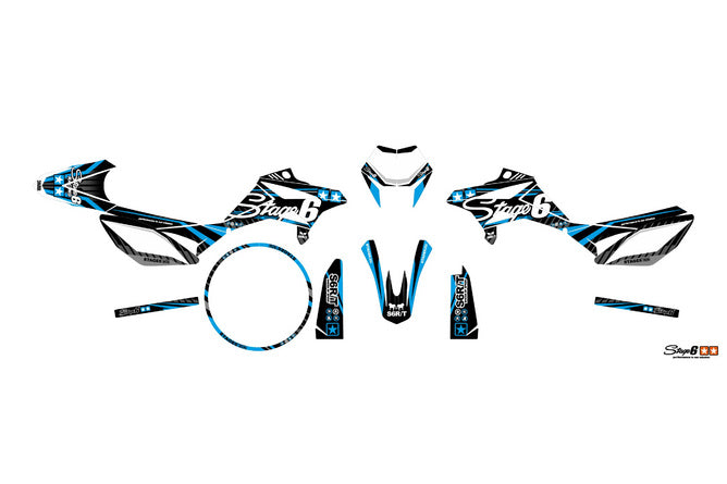 S6-058803.2/BL Kit deco Beta RR 2011 - 2020 Stage6 Blu, COD: S6-058803.2/BL