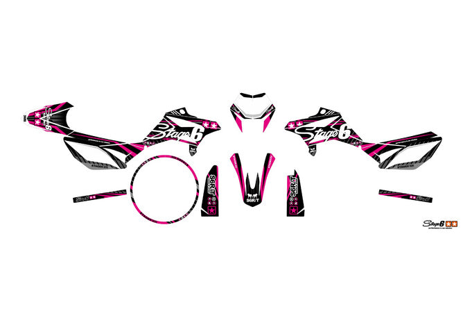 S6-058803.2/PK Kit deco Beta RR 2011 - 2020 Stage6 Rosa