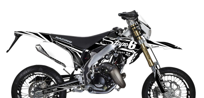 S6-058804.2/WH Kit deco Honda HM 50 Stage6 Blanc, COD: S6-058804.2/WH